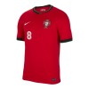 Portugal B. Fernandes 8 Hjemme EM 2024 - Herre Fotballdrakt